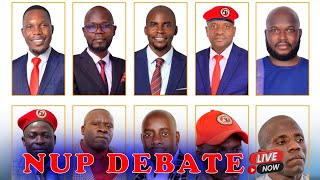 EKIRI KU OFFICE YA NUP E KAVVULE. KAWEMPE NORTH DEBATE LIVE.