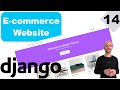 Django Ecommerce Website | My account | Htmx and Tailwind | Part 14