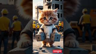 Poor Cat Was Mocked and Worked Hard to Earn Money to Buy a New #cat #aicat #cuteanimal #ai