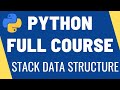 Python - Implement Stack Data Structure using List