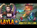 Layla New Monster Gold Lane Build with Brutal Damage - Build Top 1 Global Layla