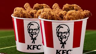 #KFC #Wednesday strips bucket – Flat 50% off on 12 pc chicken strips served with 4 delicious dips.🤤🍗