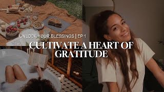 Unlock your blessing with a heart of gratitude. How to thank God in the midst of trouble.