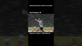 Every Argentine remembers where they were when Maxi Rodriguez scored this banger #futbol #football