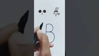 Draw Easy | Mouse Drawing #shorts #youtubeshorts #trending #drawing #mousedrawing #crazy #alphabets