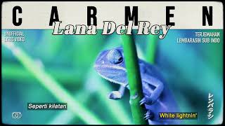 Lana Del Rey - Carmen [ LYRICS terjemahan Indonesia ]