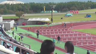 H30長野県混成女子七種100mH(松本国際・柳澤)