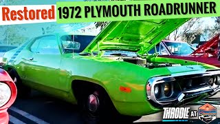 This 1972 Plymouth Roadrunner is a Dream Come True!