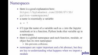 Python for Engineers Part 6: Importing and Namespaces