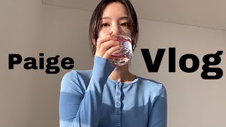 [승무원 vlog] 미국가서 우버이츠 배달해먹기✈️, 5월은 무얼 먹고 지냈나 ?🍎🍒🥙🥗🥘