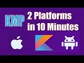 How to Build Your First KMP App for Android And iOS - Kotlin Multiplatform Tutorial for Beginners