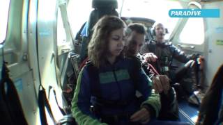 My first SkyDiving experience at Hof HaBonim, Israel