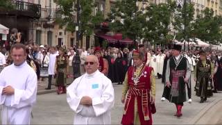 Procesja Bożego Ciała w Warszawie, 30.06.2013