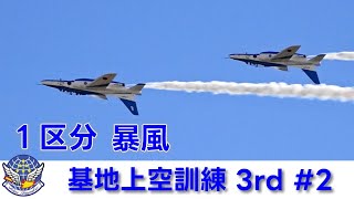 20250128 本日のブルーインパルス 基地上空訓練 3rd #2