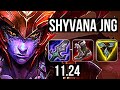 SHYVANA vs KAYN (JNG) | 17/2/9, Legendary, 1.0M mastery | EUW Master | 11.24