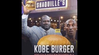 Shaquille O’Neal Adds The Kobe Burger To The Menu In His New Restaurant