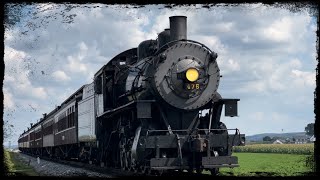 Strasburg Rail Road 475: Cutting Through The Fields