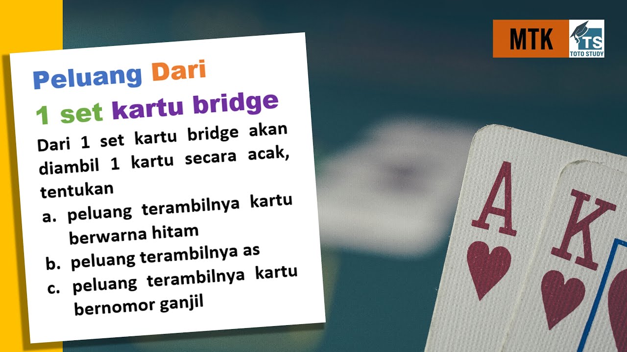 Peluang Dari 1 Set Kartu Bridge - YouTube