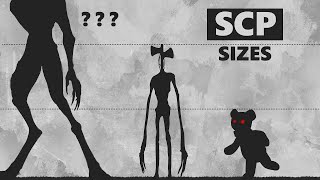 SCP | Size Comparison 2023 - All SCPs !