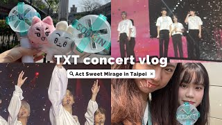 【演唱會VLOG】挑戰全網最速✊🏻TXT in Taipei 🎤✨💕/ VIP超近視角/什麼是速攻藍莓🫐/ 感人的新歌🥺