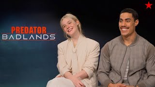 How do you pee in a Predator-suit? | 'Predator: Badland'-interview with Elle Fanning