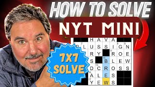 Let's Solve The MINI New York Times Crossword Puzzle!