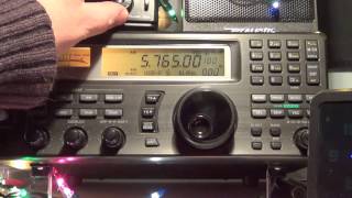 Tuning from 5 to 6 Mhz shortwave range with comments