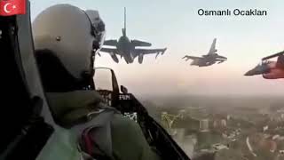 Mesazhi i pilotit turk duke bombarduar Sirinë me Turk F 16