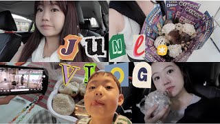 六月日记(June Vlog) | 姐姐和木木来多伦多啦！| 给妈妈过生日 | 短暂爱过的限定红发Mi | MIMIZHANG