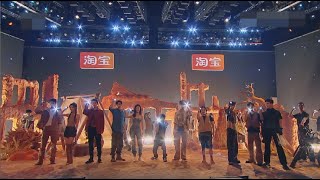 《你好星期六》Hello Saturday 《西出玉门》来袭 倪妮白宇开启沙漠追逐赛 Ni Ni Bai Yu starts the desert chase 丁程鑫一人带飞全组.part2