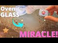 Oven Glass Door Cleaning with a Dishwasher Tablet | Oven Cleaning Hacks | How to Clean Oven Easily