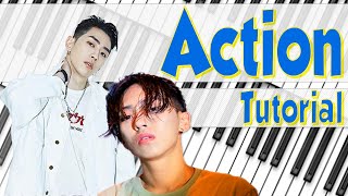 1분 튜토리얼 #62화 Action DPR LIVE, GRAY 피아노 연주 및 코드 l Pop Piano Chords Tutorial