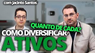 QUANTOS ativos de cada setor devo ter? Como diversificar? | DICA RÁPIDA com Jacinto Santos