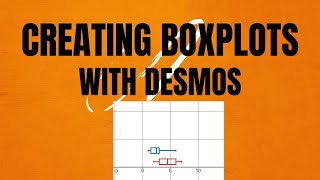 Creating a Boxplot with Desmos