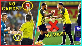 10 Weirdest Football Rules That Existed in the Past