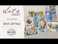 Create Joy Folio Tutorial | Ink & Page Journals | Craft with Me | Junk Journal Folio |