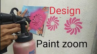 How to use PAINT ZOOM sprayer