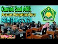 Contoh Soal AKG (Asesmen Kompetensi Guru) Kemenag 2020 || Pedagogik