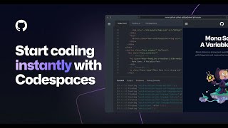 Start coding instantly with GitHub Codespaces