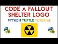 Python Turtle - Code a Fallout Shelter Logo Tutorial