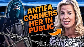 Katie Hopkins CORNERED By LUNATIC WOKE Protestors At Inauguration