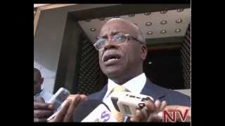 Dismissed PM Amama Mbabazi returns to Parliament as back-bencher