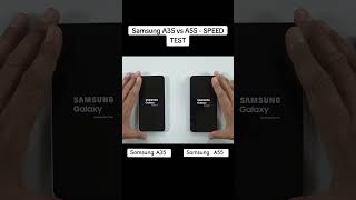 Samsung A55 VS Samsung A35 Speed test 😈 Which one your favorite phone 🫵