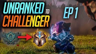 RANK 1 KENNEN STARTS UNRANKED TO CHALLENGER | EPISODE 1