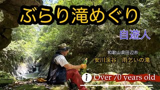 和歌山県田辺市　　安川渓谷　雨乞いの滝