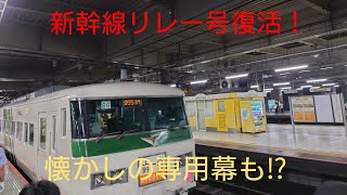 懐かしの新幹線リレー号撮影！in大宮