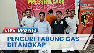 Pencuri Tabung Gas LPG 3 Kilogram di Mapanget Akhirnya Ditangkap Polresta Manado