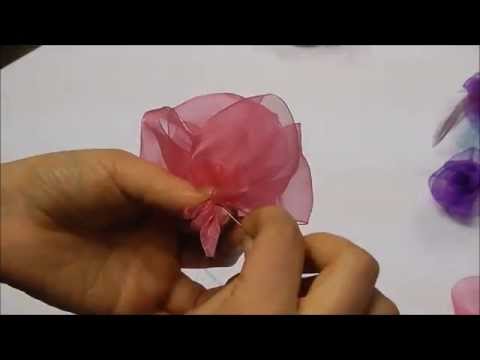 Millinery Tip: How to Make an Organza Flower Millinery Tip: How to Make an Organza Flower
