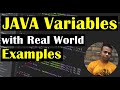 Java Variables with Real World Example | Types of Variables (Instance, Static, Local) | Class#9