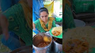 😋 ₹100/- Unlimited Non Veg Bagara Rice in Hyderabad #streetfood  #shorts  #food